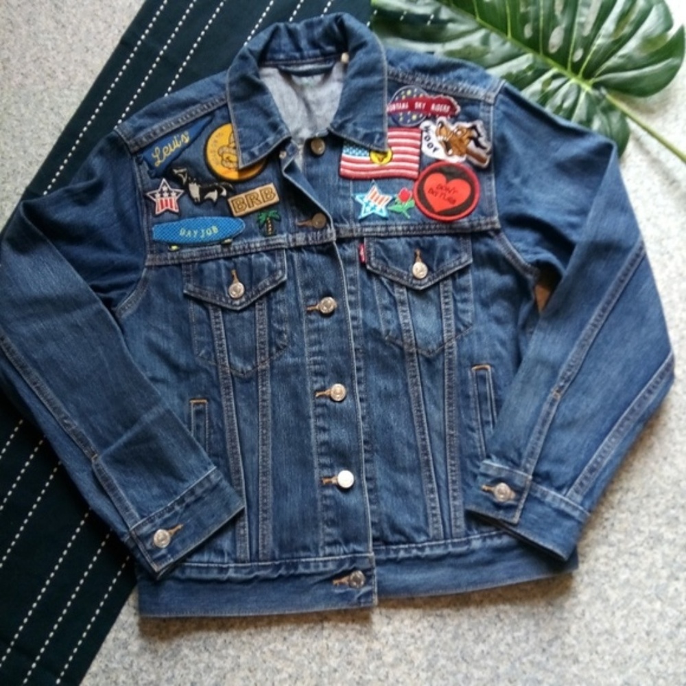 {Levi’s} Limited Ex-Boyfriend Trucker Jacket Patch - Picture 6 of 6